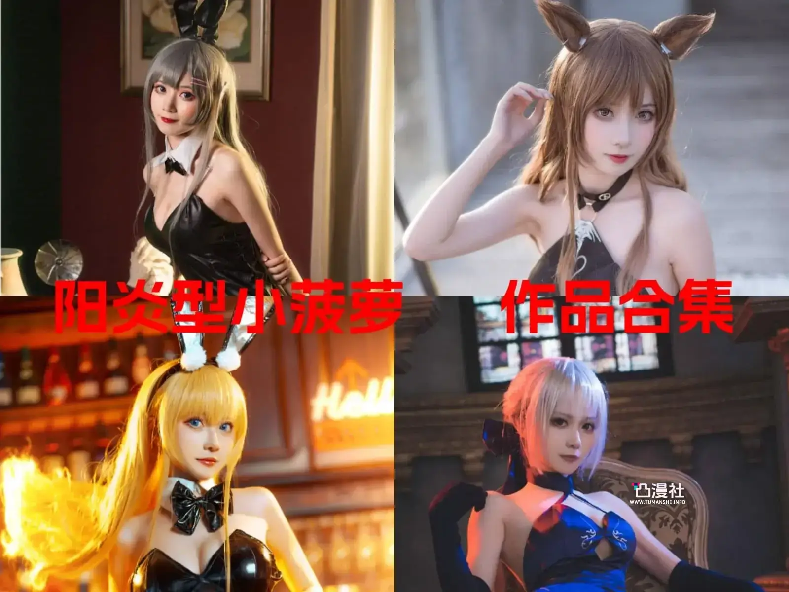 动漫博主阳炎型小菠萝 原版高清摄影作品写真图包合集[7套]-凸漫社