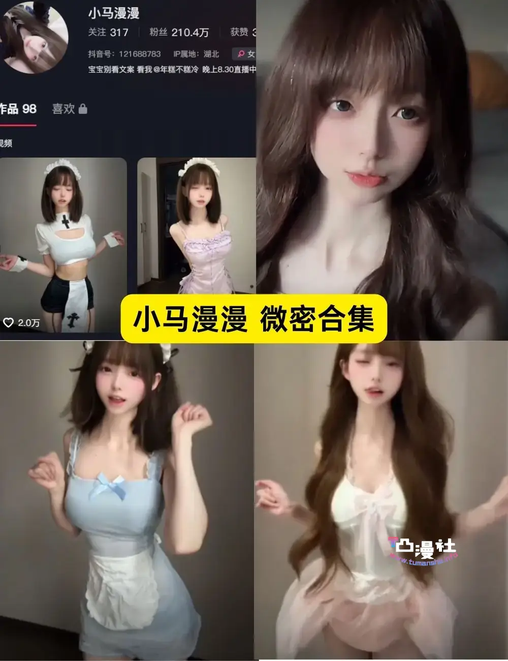 小马漫漫微密圈付费圈子视图资源整合45期-凸漫社