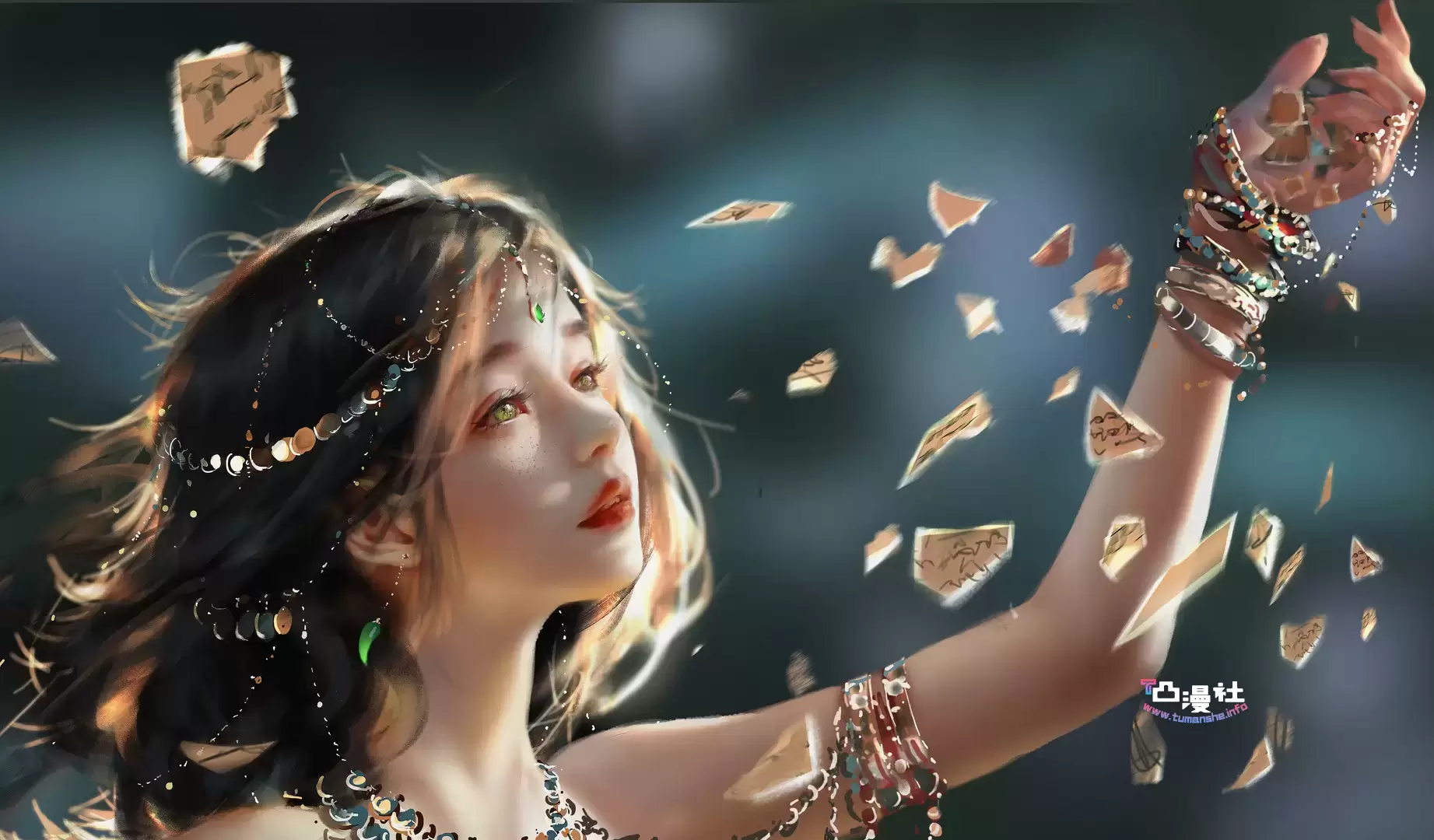WLOP鬼刀二次元插画图集合集打包下载